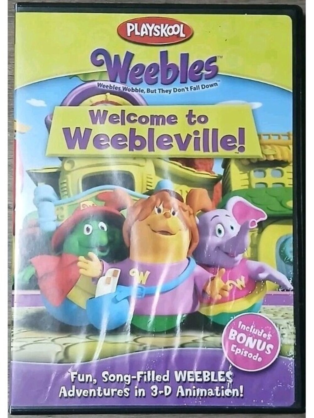 WEEBLES - Playskool - Welcome To Weebleville - DVD - Multiple Formats Color Full